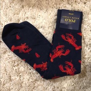 NWT Ralph Lauren Lobster Socks